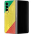 Republic of the Congo Flag Distressed Galaxy Z Fold4 5G Skin